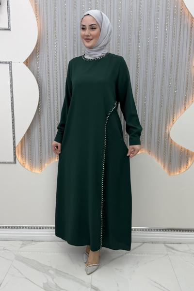 Alımlı Abiye Zümrüt