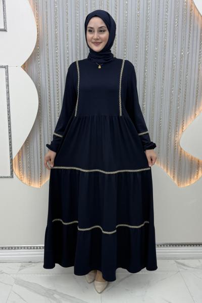 Aliye Elbise Lacivert