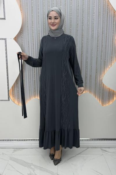 Asya Elbise Antrasit