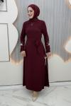 Aura Abiye Bordo
