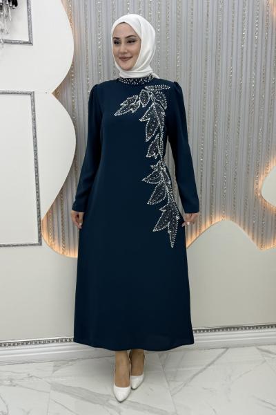 Aydeniz Abiye Petrol Yeşili