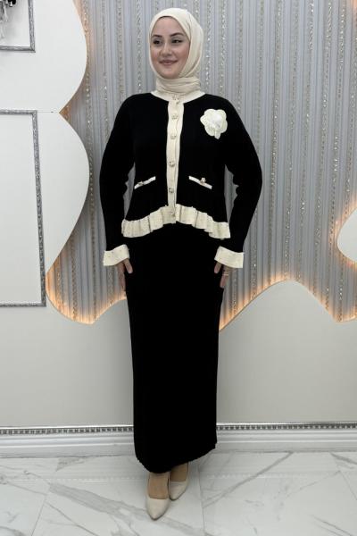 Beril Etekli Takım Siyah