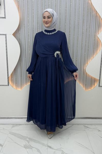 Esinti Abiye Lacivert