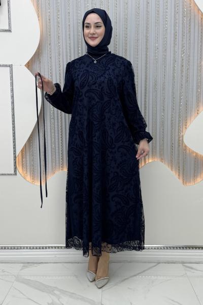 Göksel Elbise Lacivert