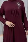 Gülay Elbise Bordo
