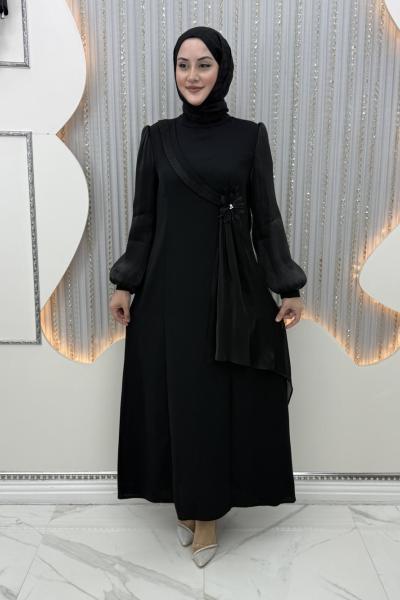 Gülüş Abiye Siyah