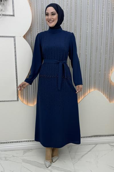 Güzelim abiye Lacivert