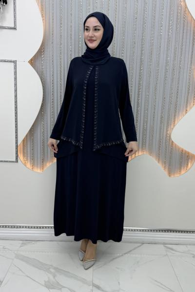 Hadise elbise Lacivert