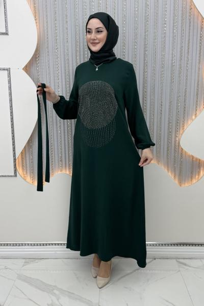 Hipnoz Elbise Zümrüt