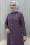İkra Pantolonlu Takım Mor