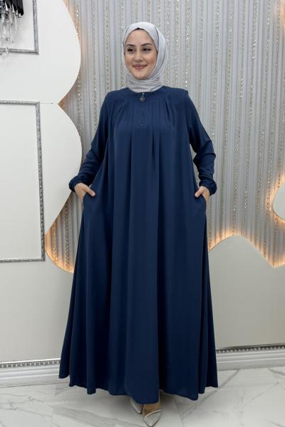 Ilım Elbise Mavi