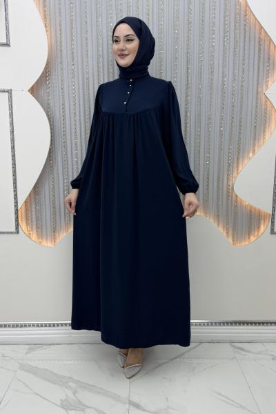 İlsu Elbise Lacivert
