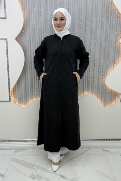 İntifa Pardesü Siyah