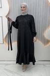 Jakar Elbise Siyah