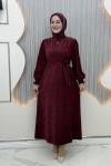 Kader Elbise Bordo
