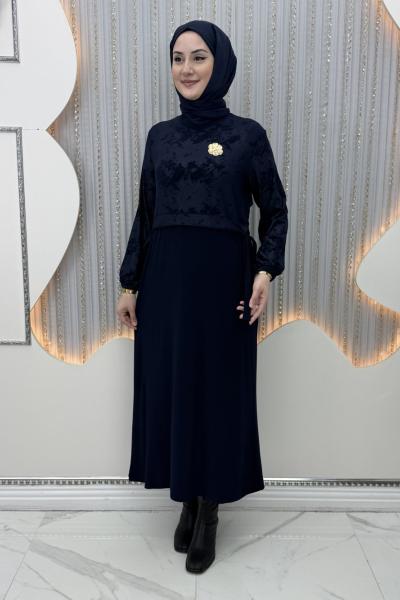 Kıdem Elbise Lacivert