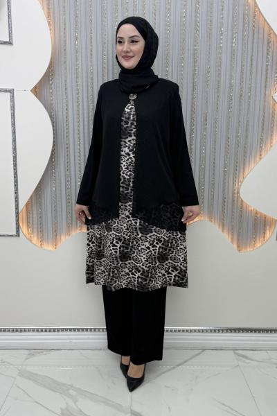 Kısmet Pantolonlu Takım Siyah