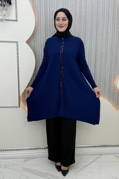 Lavinya Triko Tunik Lacivert