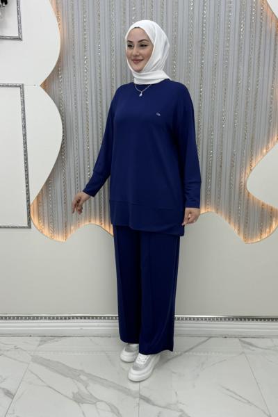 Leyal Pantolonlu Takım Mavi