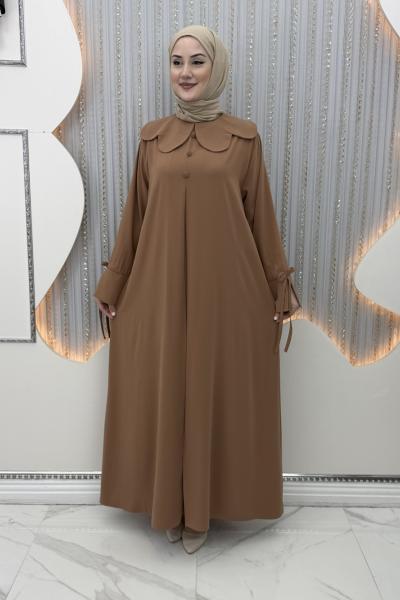 Lotus A Pile Elbise Vizon