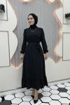 Luzi elbise Siyah
