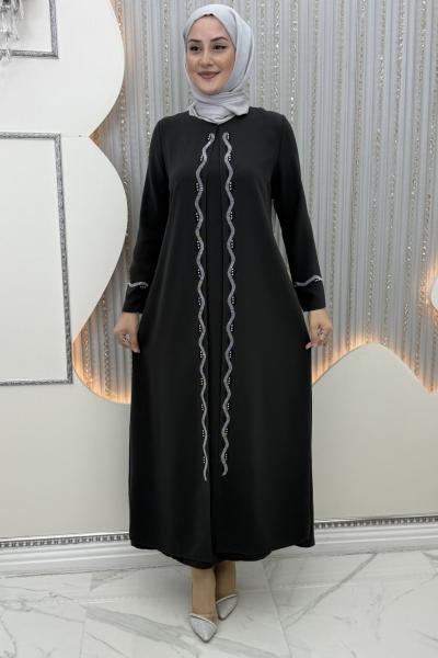 Meltem Kapaklı Abiye Antrasit