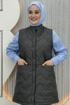 Mevsim Şişme Yelek Antrasit