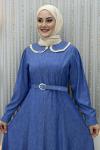 Mualla Elbise Mavi