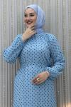 Nilşah Elbise Mavi
