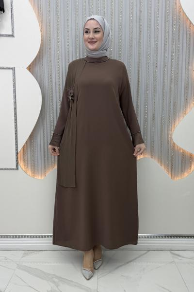 Nisanur Abiye Kahverengi