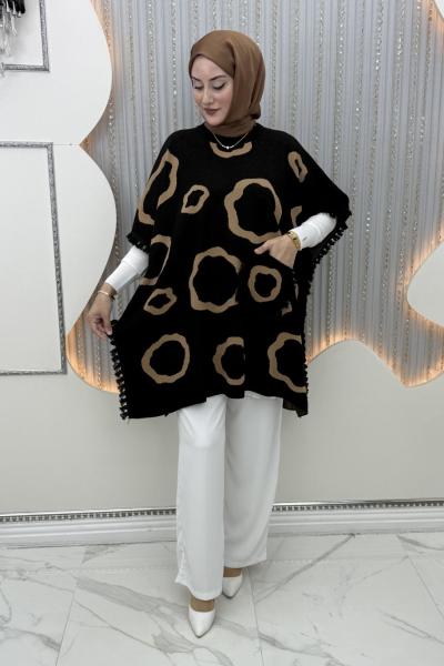 Papatya Panço Siyah