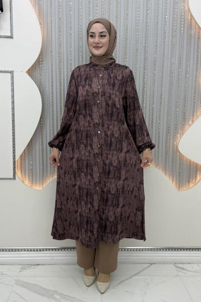 Reyyan Pantolonlu Takım Mor