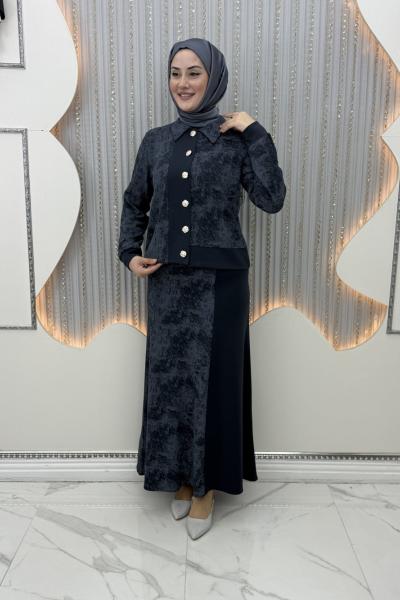 Ritim Etekli Takım Antrasit