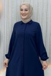 Rozalin Pantolonlu Takım Lacivert