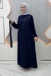 Sare Elbise Lacivert