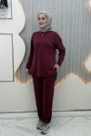 Serüven Oysho Takım Bordo