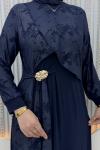 Sevda Elbise Lacivert