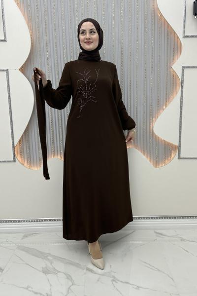 Tabya Abiye Kahverengi