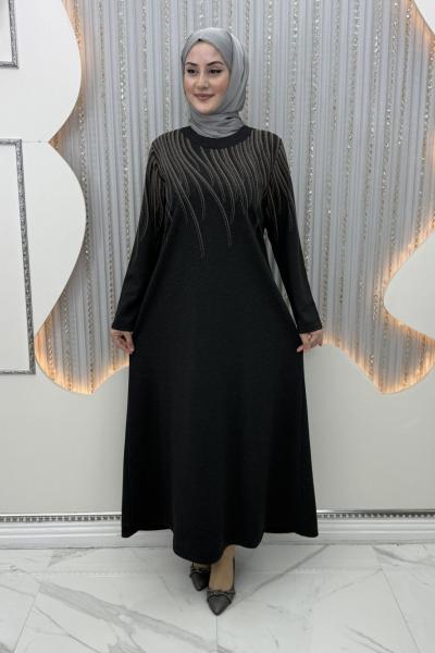 Ülfet Elbise Siyah