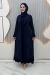 Zarif Elbiseli Hırka Lacivert