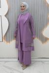 Zolan Pantolonlu Takım Mor
