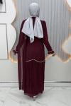 Bella Abiye Bordo