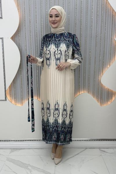 Bahar Elbise Mavi