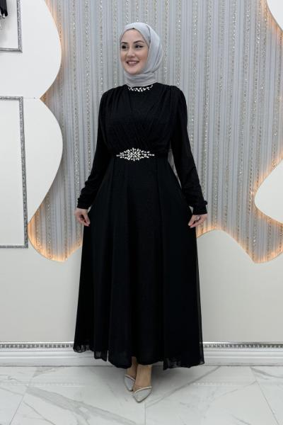 Nurperi Abiye Siyah