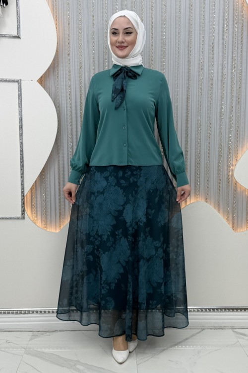 Gülnaz Etekli Takım Yeşil