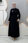 Dilruba Elbise Siyah