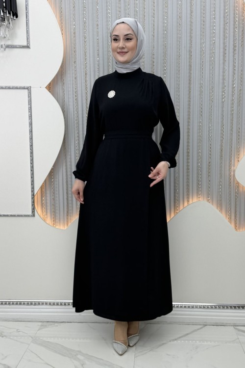Dilruba Elbise Siyah