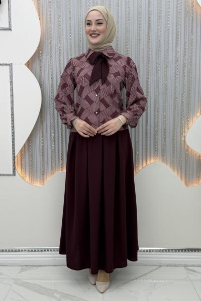 Deva Etekli Takım Bordo