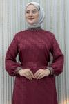Beyan Elbise Bordo