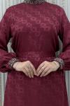 Beyan Elbise Bordo